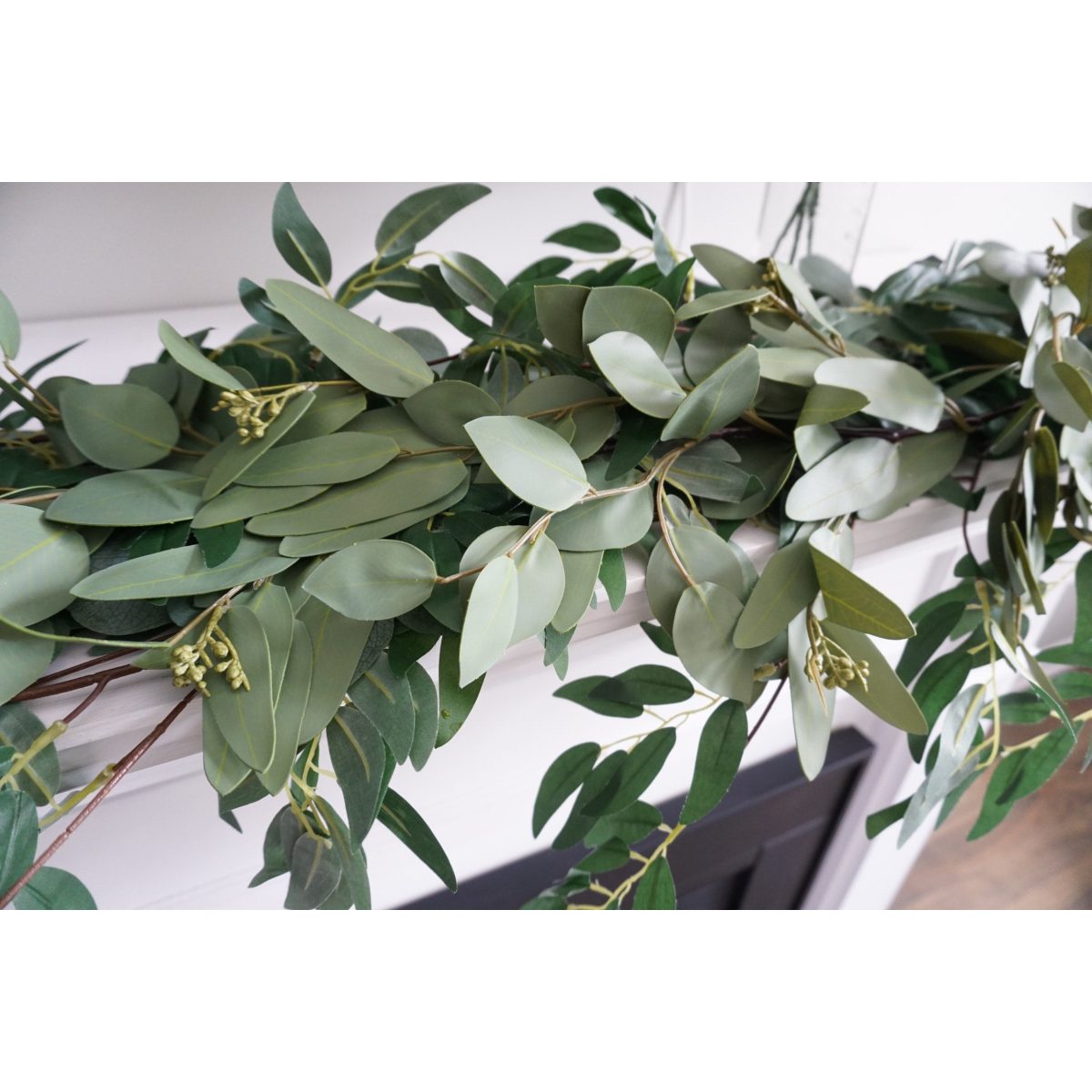 Real Touch Seeded Eucalyptus Garland BLUSH FLOWER CO 